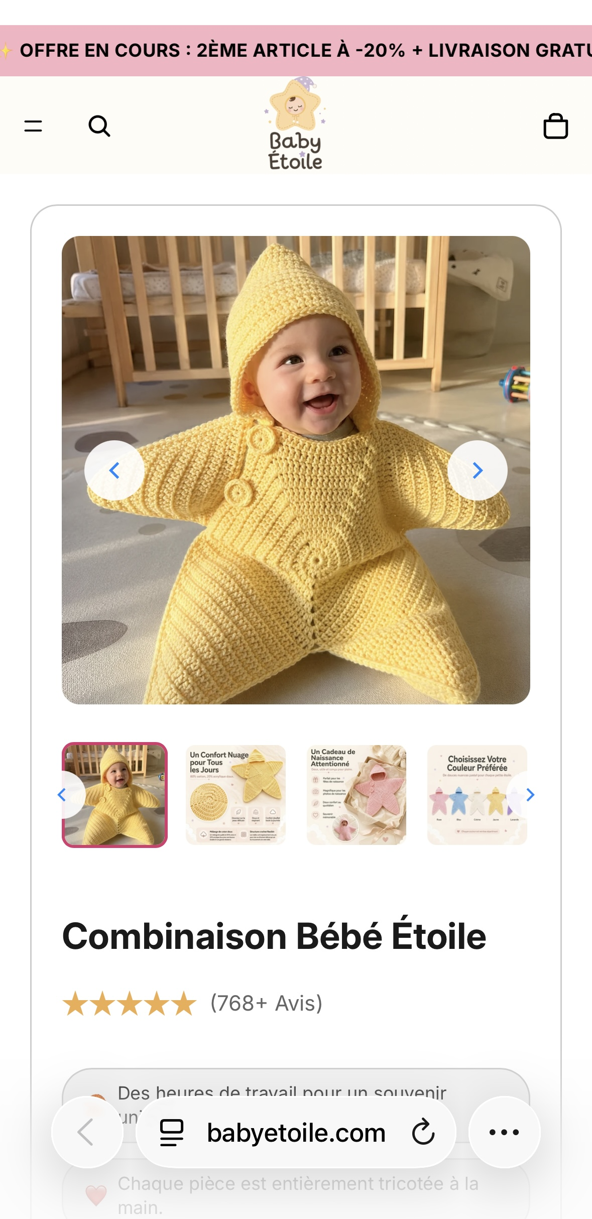 Baby Etoile Accueil